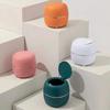 Mini Creative Desktop Trash Desk Light Luxury Pop-up Lid Storage Bucket Kitchen Bedroom Make Up Desktop  Rubbish Storage Bucke