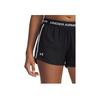 Under Armour Tech Play-Up Soft Comfortable Simple Skin-Friendly Solid Color Sports Shorts Women Shorts Black 1389882-002