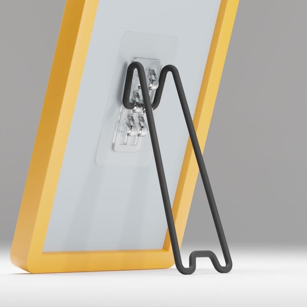 Adjustable Photo Frame Stand Stainless Steel Picture Display Holder Frame Easel  Banquet Decor