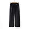 Hodo Women's Mid-Aged Straight Leg Elastic Waist Summer Pants