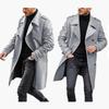Thicken Warm Wool Blended Men's Overcoat Autumn Winter Casual Men Jacket Outerwear For Dropshipping Wholesale