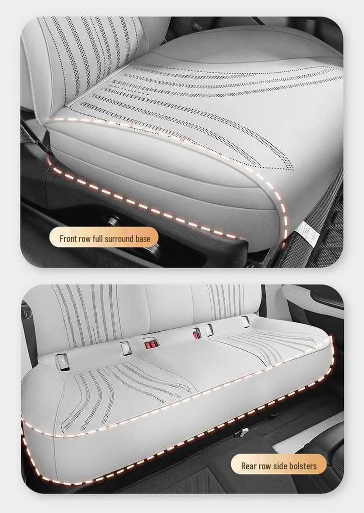 BYD Seagull EV All-Season Flocking Seat Cushion and Ventilation Pad Set