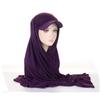 Solid Color Women's Versatile Scarf Hat - Middle East Hijab Style