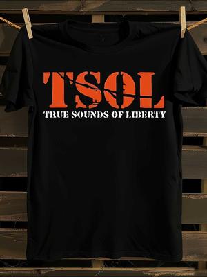 Tsol Punk Rock Band Black T-Shirt
