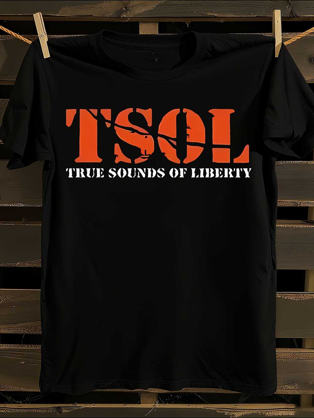 Tsol Punk Rock Band Black T-Shirt XXXXL