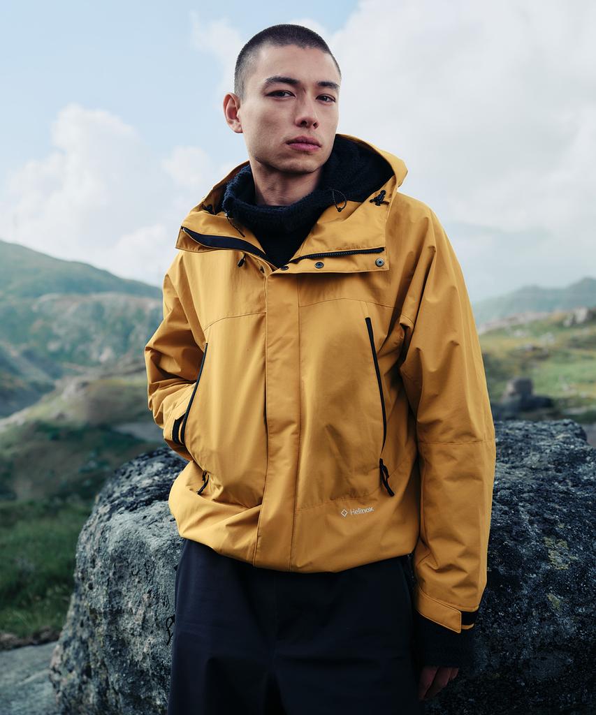 HELINOX WEAR Pertex Unlimited Mountain Jacket_Dark Yellow