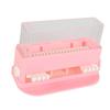 Applicator Holder Box Transparent Large Capacity Plastic Dental Applicator Brush Dispenser