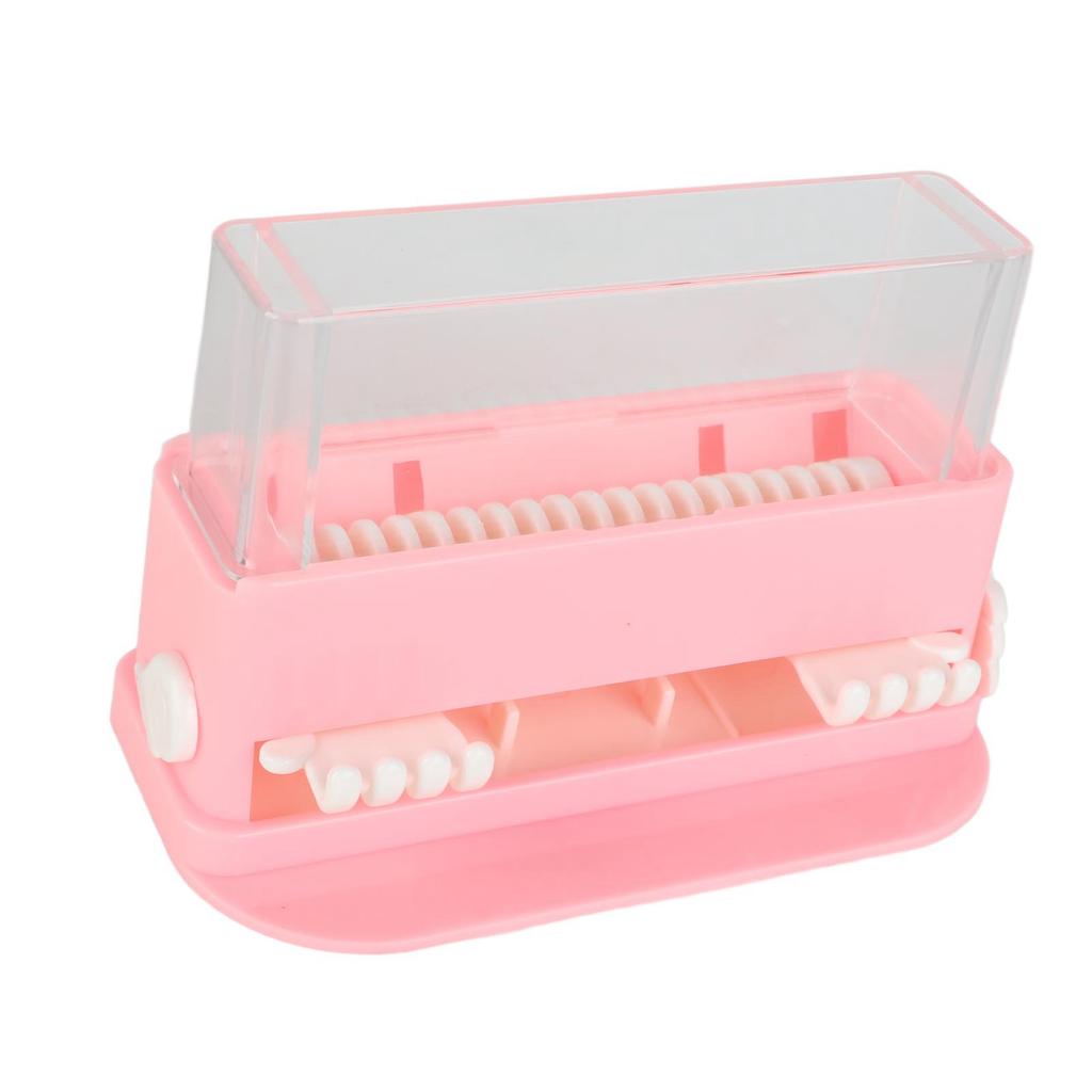 Applicator Holder Box Transparent Large Capacity Plastic Dental Applicator Brush Dispenser