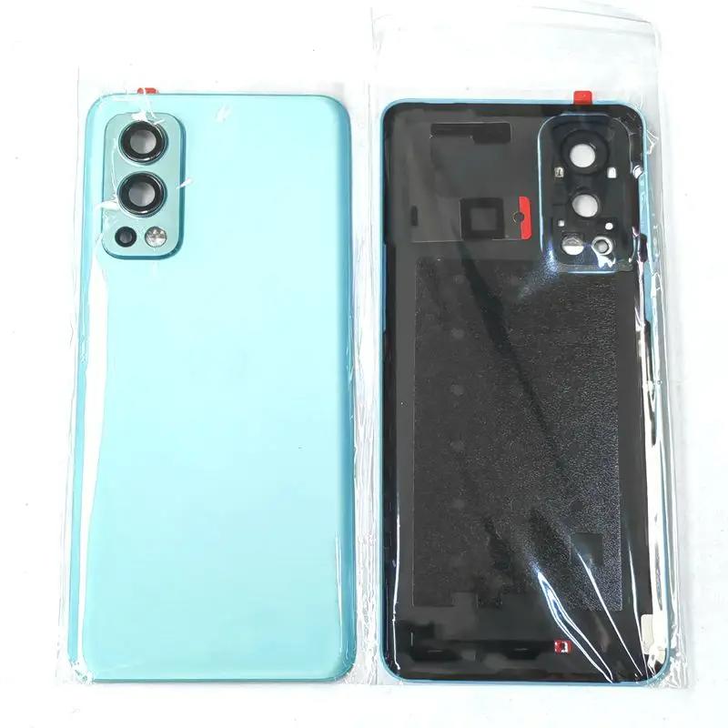 For Oneplus Nord 2 5G Battery Cover Back Rear Housing One Plus Nord2 Back Frame Glass Parts DN2101 DN2103