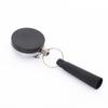 Creative Retractable Keyring Pen Sleeve with Anti-Lost Steel Wire