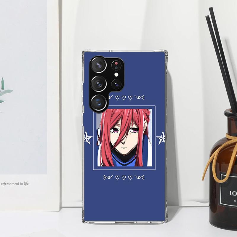 Blue Lock Chigiri Hyoma Phone Case For Samsung Galaxy S26 S25 Edge S24 FE S23 S22 Ultra S21 Plus S20 + Art Fundas Back Cover Gal