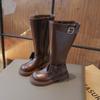 Winter New Korean Style Girls High Boots with Cotton To Keep Warm and Fashionable Sweet Bow Fashion Boots