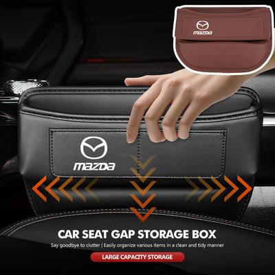 Car Seat Gap Organizing Storage Box Auto Decoration Accessories For Mazda CX9 MX5 RX8 Axela Demio Atenza MS GJI GH BK MP