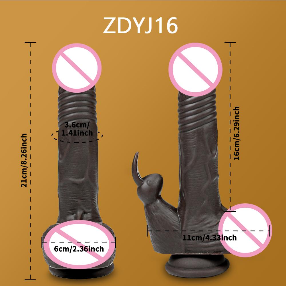 App Thrusting Heating Dildo For Women Realistic Penis Vagina G-spot Vibrator Female Masturbator Fake Dick Sex Toy For Women