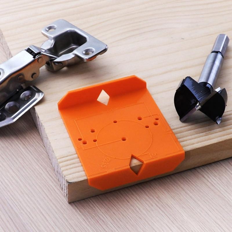 Multipurpose Plastic Hinge Jig For 35mm 40mm Cabinet Hardware Quick Alignment System Concealed Hinge Jig