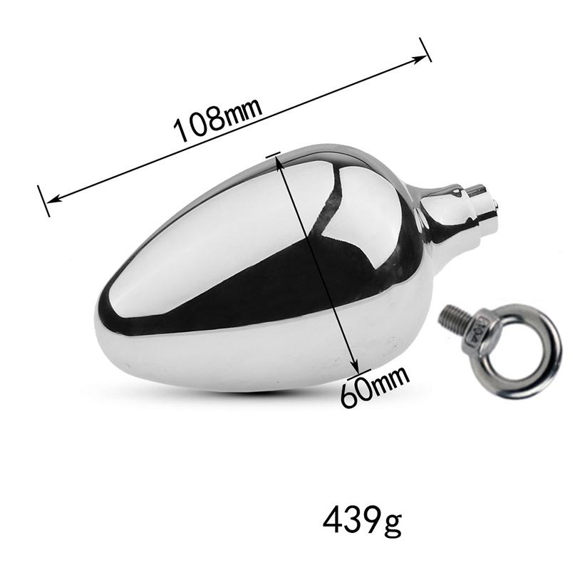 SM Erotic Electro Shock Vaginal Ball Dilator Adjustable Metal Anal Expander Pussy Huge Anal Plug Electric Stim Sex