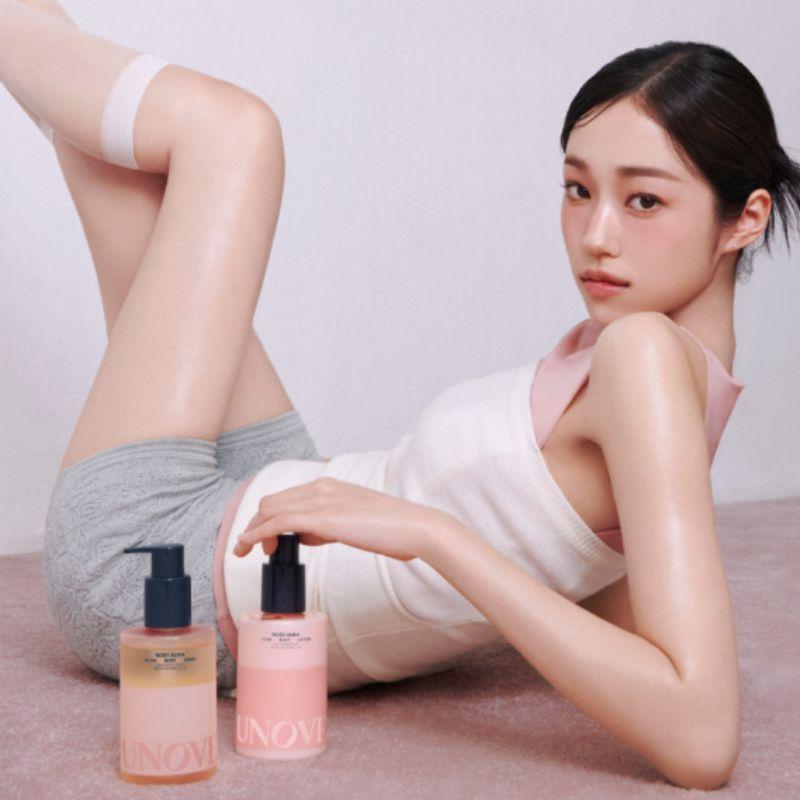 UNOVE Glow Body Wash 290ml (Rosy Aura / Nuba Vanilla Options)