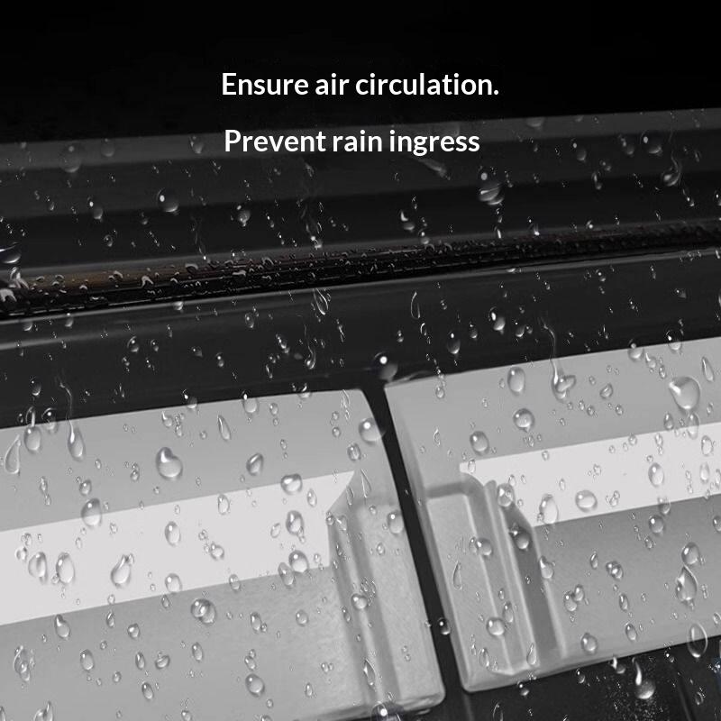 For Geely Galaxy E5 2024 2025 CarAluminum Alloy Three Dimensional Window Visor Rain Proof Ventilation Modified Exterior