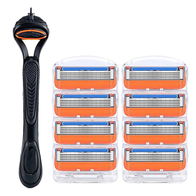 Men's Five-Layer Double-Sided Stainless Steel Razor