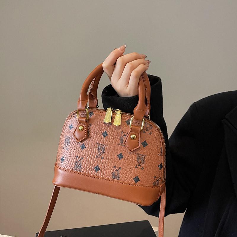 IELGY High-End Niche Retro Bag Fashion One-Shoulder Cross-Body Ladies Portable Shell Bag