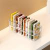 Removable Dividers Phone Case Organizer Transparent Clear Cosmetics Container  Cabinet Storage