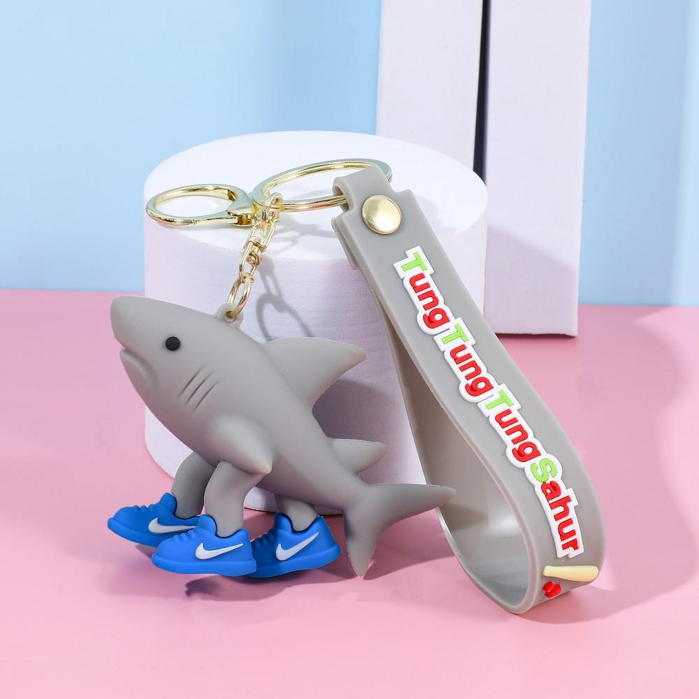 

Брелок Аниме Тунгтунг Сахур Маразм Брелок для ключей автомобиля Брелки Подвеска для сумки Декор Подарок