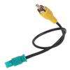 Male for RCA For Mercedes Comand Reverse Camera Retention Cable Radio Adaptor