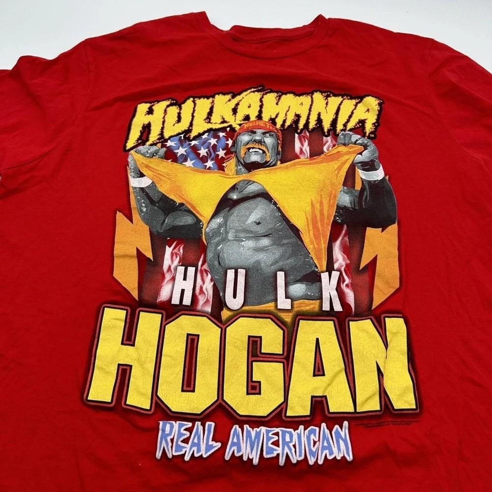 

Hulk Hogan Shirt, Hulk Hogan Rare Design Cotton Unisex Shirt Reprint Unisex T-Shirt XXXL