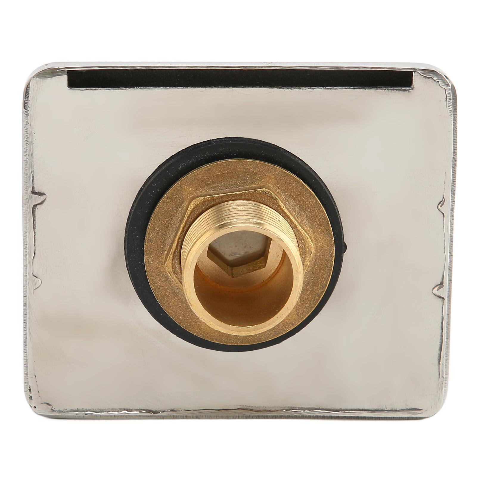 

Насадка для ванны-водопада G1 2 Наружная резьба Нержавеющая сталь Настенный излив для наполнения ванны для спа-салона ванной комнаты