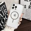 Clear Case For Magsafe Mag Safe iPhone 16E 16 E 15 Pro Max 14 Plus 13 12 11 X XS XR SE 2022 2020 8 iPhone16 16Pro 16Plus 15Pro Phone Cover Accessories