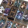 Anime Tarot 78pcs Fortune Telling Card English Version Board Game Entertainment