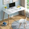 Computertisch, Skandinavischer Stil Home Office Schreibtisch, Studenten Holz Schreibtisch, mit Ergonomischer Kante, Geräumige Tischplatte
