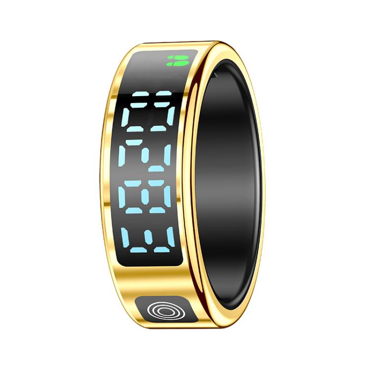 SR08 SIZE 12 Smart Ring, Support Hand Gestures Control / Health Monitoring / Multiple Sports Modes