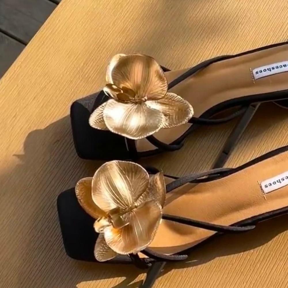 1 Ζευγάρι Προσομοίωση Πολύχρωμα Ταϊλανδέζικο Νεραϊδικό Λουλούδι Πόρπες Παπουτσιών Προσωποποιημένο Σχέδιο Πορσελάνη Προσομοίωση Πόρπες Διακόσμηση