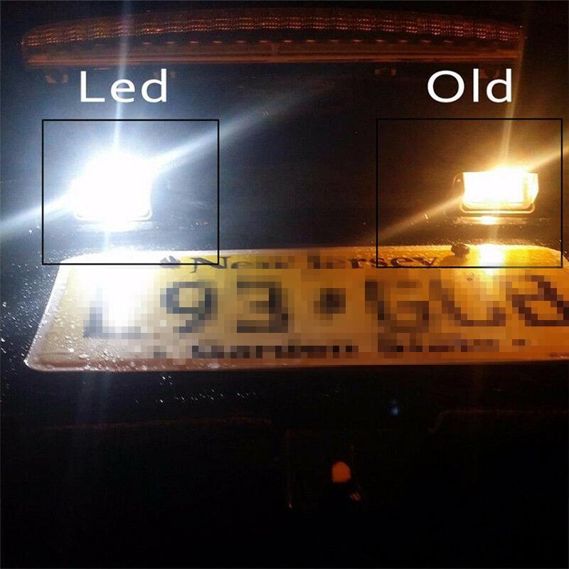 Car LED Interior Lights Lamp Bulbs Kit Set For X5 E53 2000-2006 White 6000K Front And Rear Reading Lights