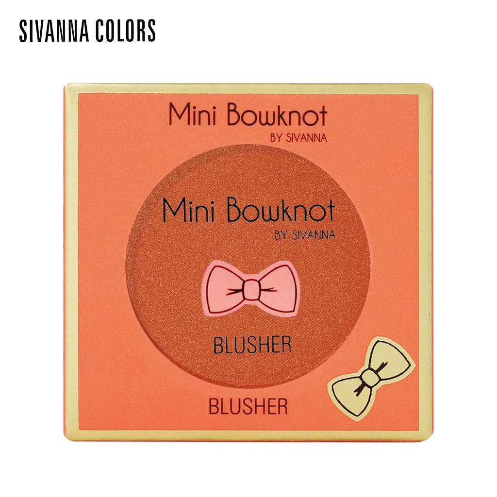 

SIVANNA COLORS Мини-румяна с бантиком HF3030 - Тайская косметика