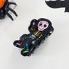 Spider Halloween Hair Claw Acrylic Skeleton Shark Clip Fashion Halloween Themed Gripper  Girls
