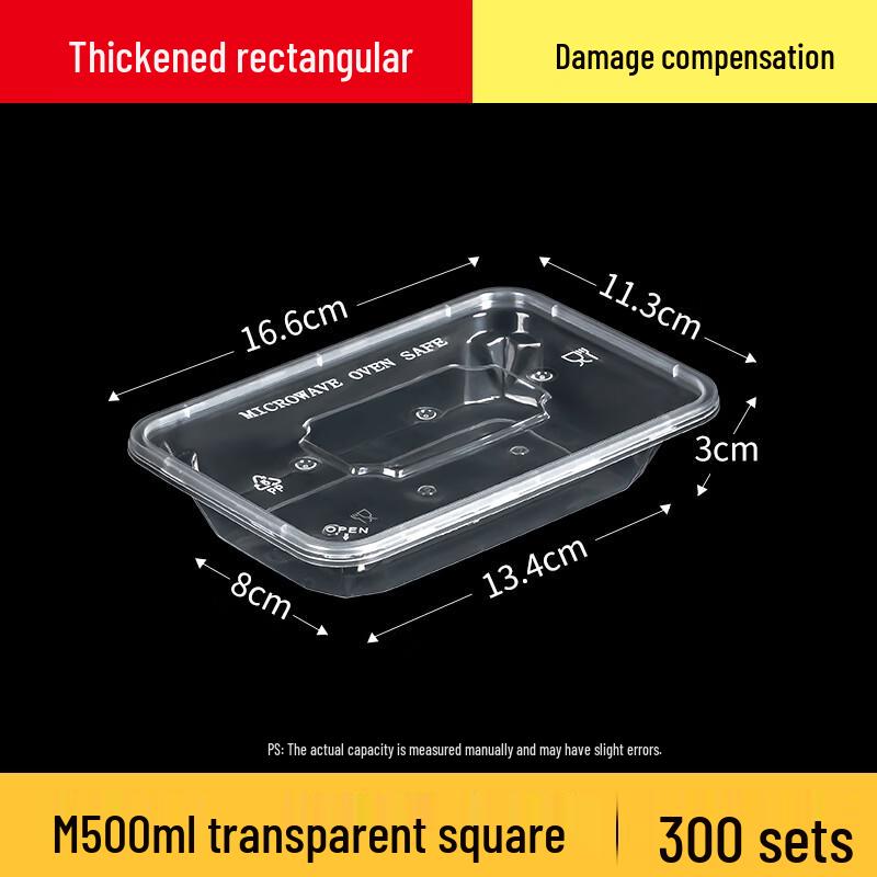 

Disposable Plastic Takeout Lunch Boxes