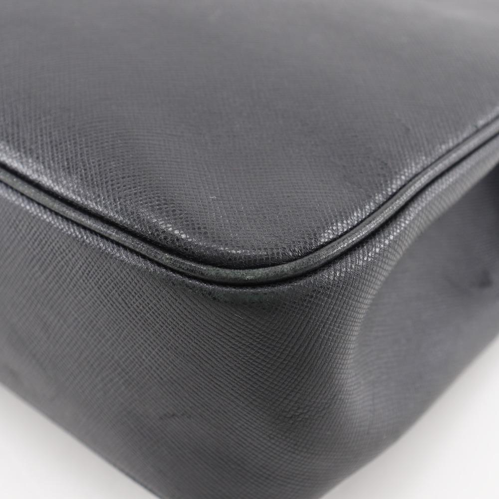 Salvatore Ferragamo Shoulder Bag Shoulder Bag AF-21 9284 Black Leather Women Used