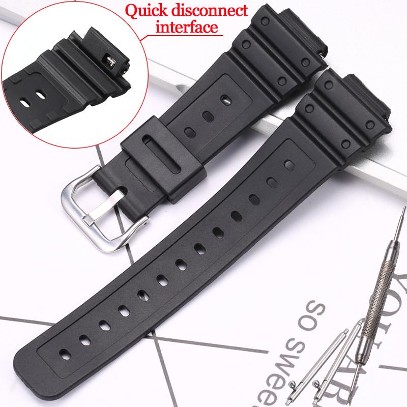 Rubber Strap Suitable For Casio  GA 2100 GA 2110 Men's Sports Waterproof Strap Watch Accessories Replacement Wristband