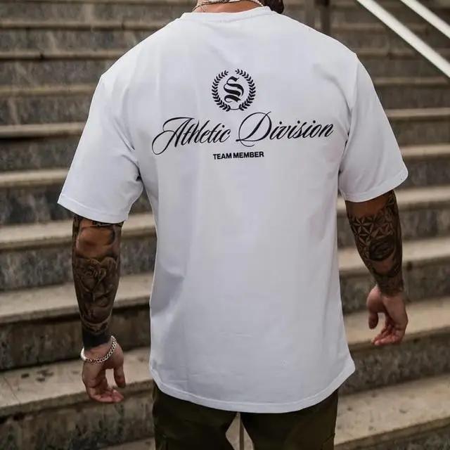 

Абсолютно новая мужская футболка, хлопковая спортивная футболка, мужская футболка с коротким рукавом для бега, мужские футболки для тренировок, свободные, большого размера XXXXXL небесно-голубой