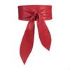 Stylish Wide Belt with Self-Tie Closure for Women's Fashion