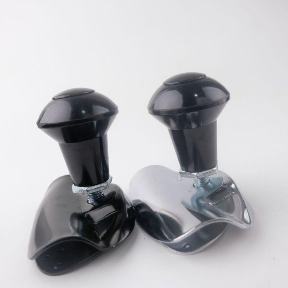 Electroplated Craft Universal Steering Wheel Assist Knob Labor Saving Steering  Long Journeys