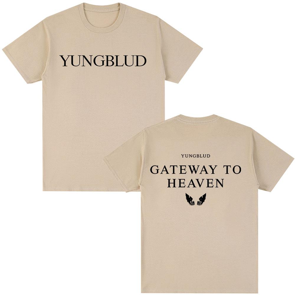 

Yungblud IDOLS Album Gateway To Heaven T Shirt Men Women Clothing Hip Hop Short Sleeve Tshirts Oversized Summer Cotton Tshirt M