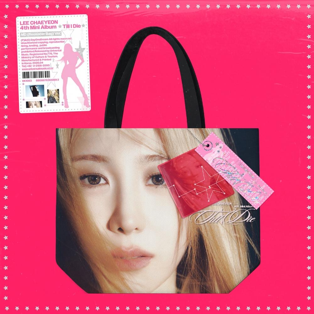 Withmuu Kpop Lee Chaeyeon Till I Die Mini Album Vol. 4 Md Reusable Bag Ver.