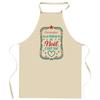 Kitchen Apron - Christopher - Christmas Magic Pattern - Durable Cotton - Printed In France