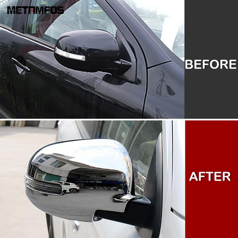 Rearview Side View Mirror Cover Trim For Mitsubishi ASX/RVR/Outlander Sport ES - 2024 Chrome Accessories Car Styling