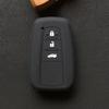 silicone car key cover case for toyota Camry new Prado Avalon Remote Fob Cover 3 Button 2017 2018 2019