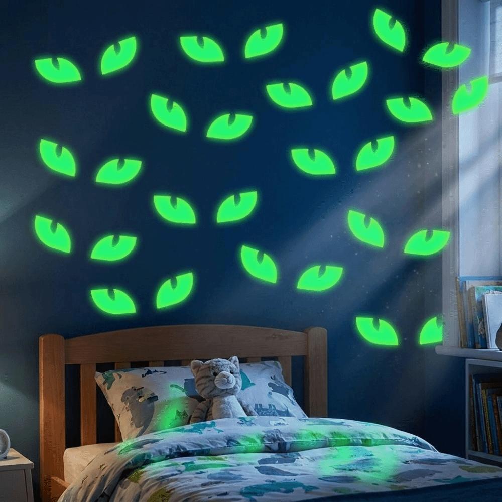 Non-Damaging Glow In The Dark Stickers Self Adhesive Wall Decals Window Stickers  Stair Decoration