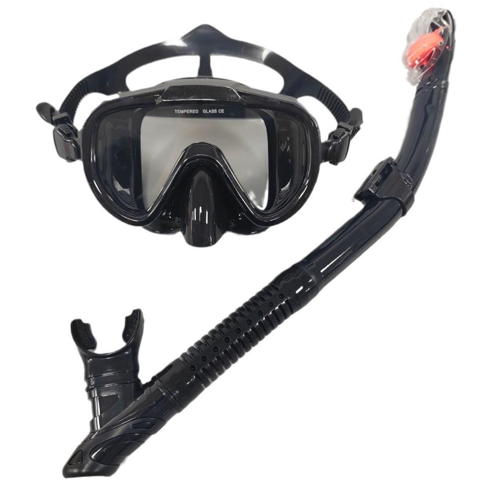 Diving goggles snorkel set for men and women